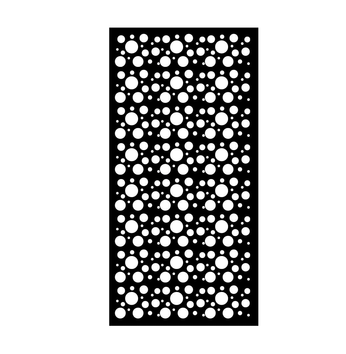 Bubble Geometric Decorative Screen