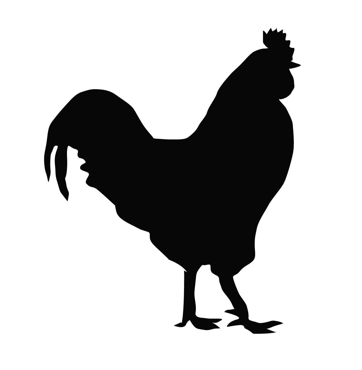 Rooster Silhouette