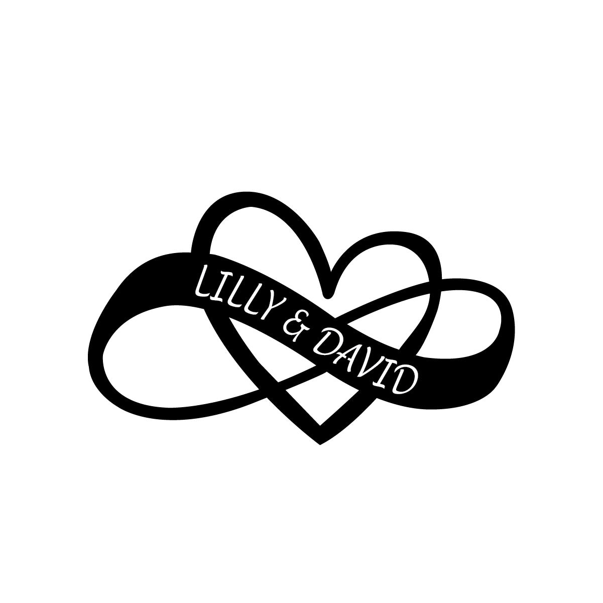 Endless Love - Personalised Metal Sign