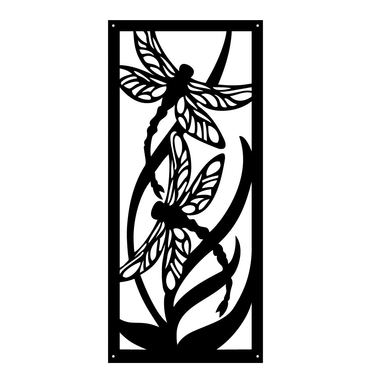 Dragon Fly Metal Wall Art