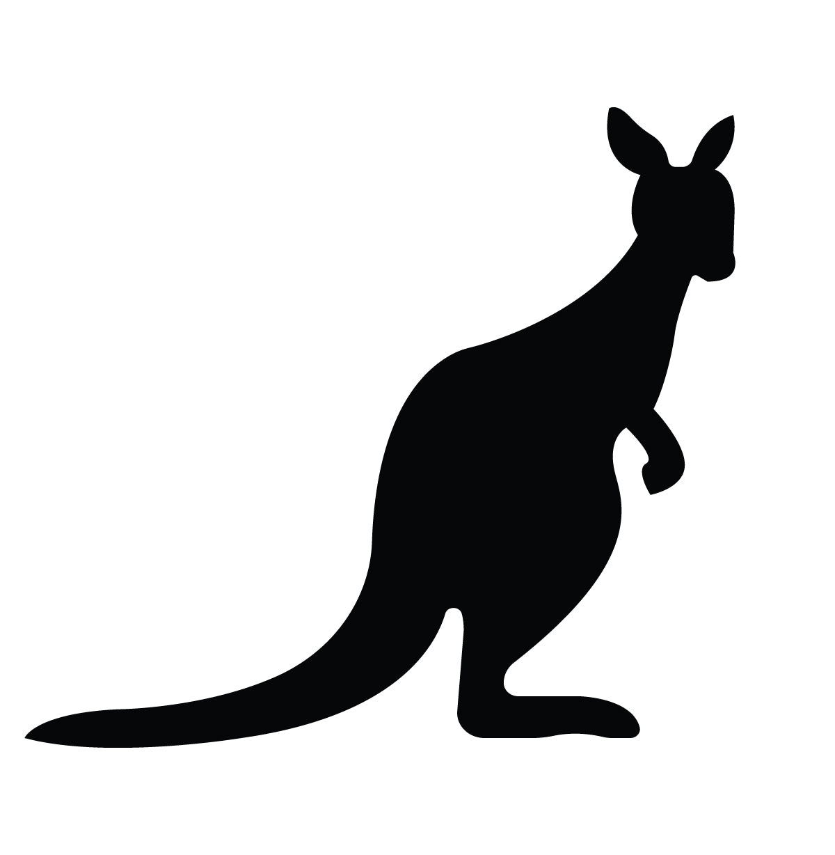 Kangaroo Silhouette