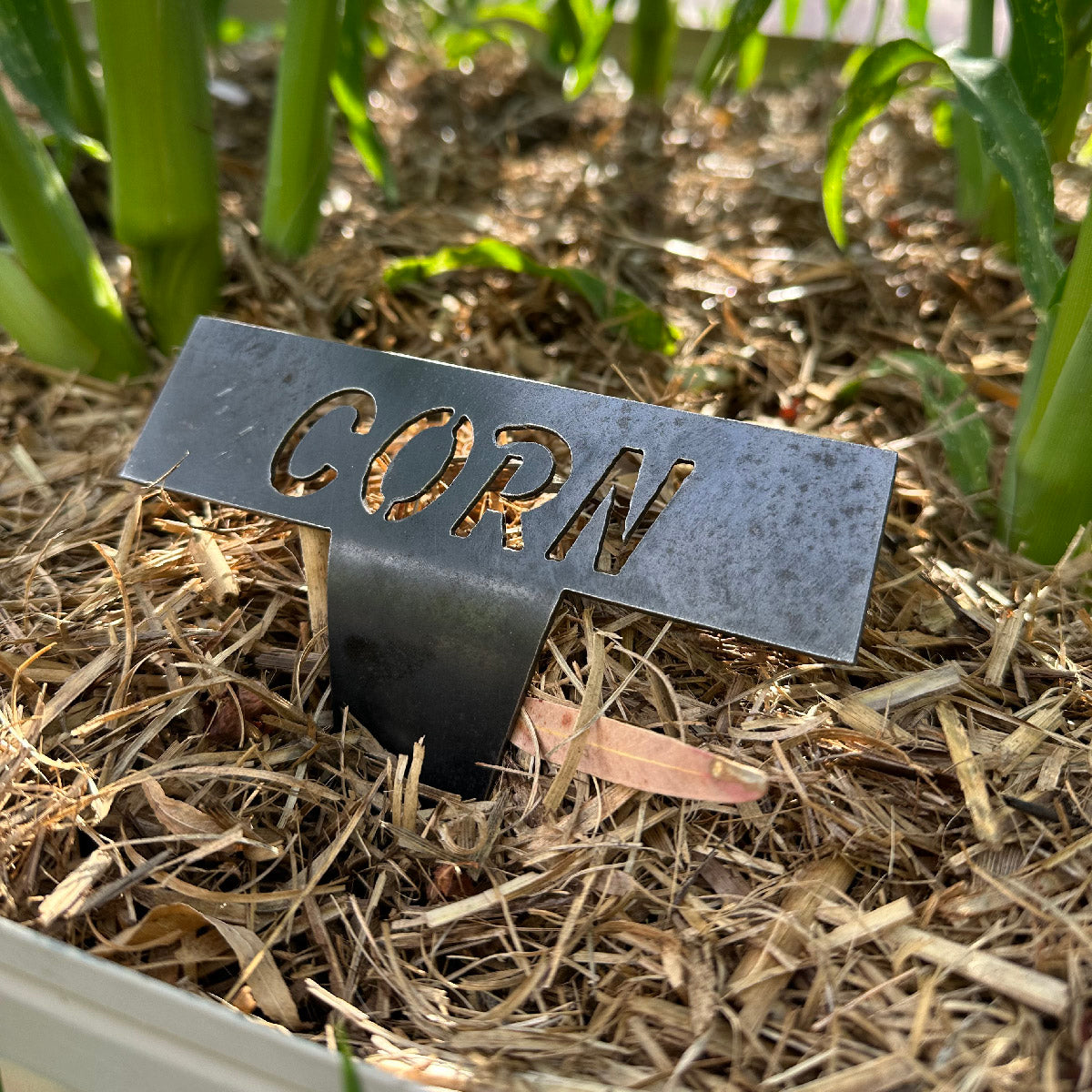 Rustic Garden Name Stakes – hills-decorative-metal